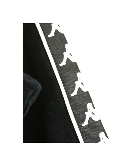 Kappa Black Zip-Throughs for men