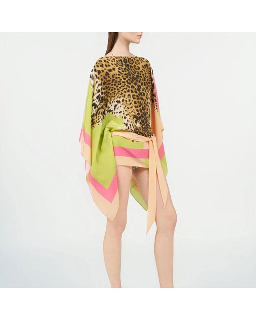 Roberto Cavalli Yellow Blouses