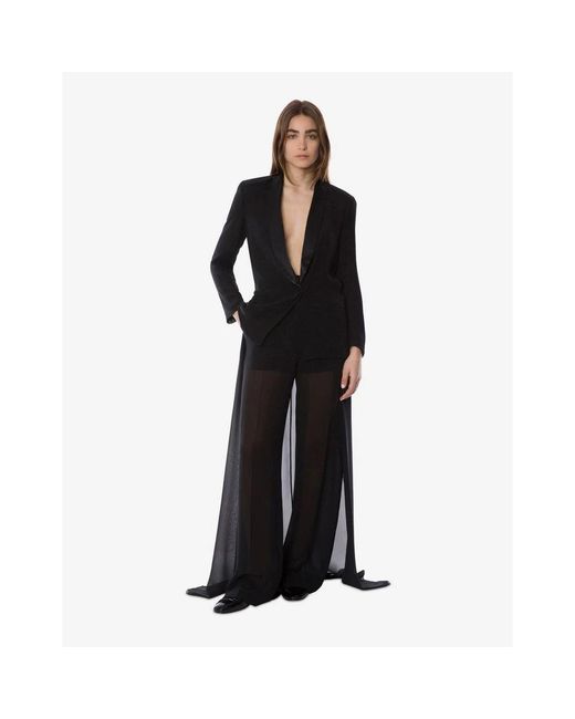 Alberta Ferretti Black Blazers