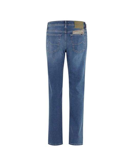 Jacob Cohen Blue Slim-Fit Jeans for men