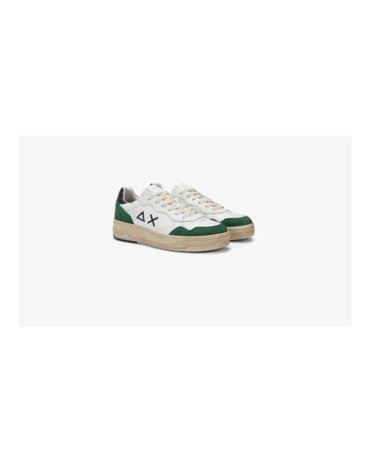 Sun 68 Green Sneakers for men