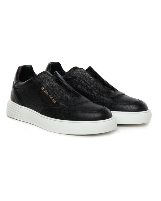 Giuliano Galiano Black Sneakers for men