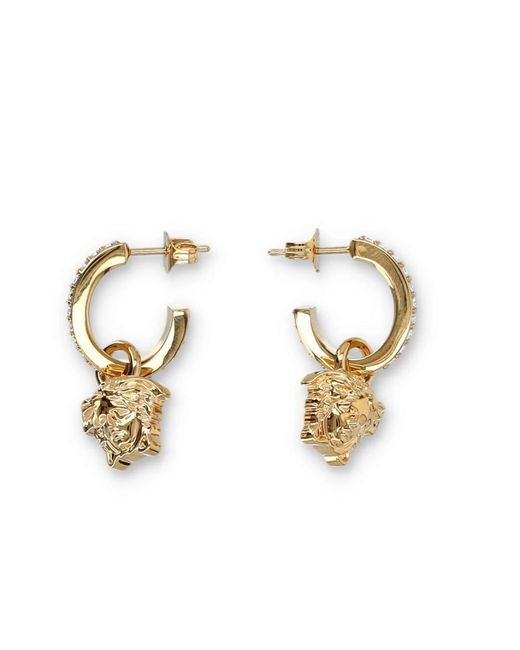 Versace Metallic Earrings