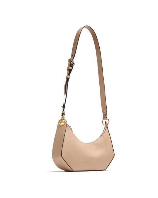 Lancel Natural Shoulder Bags