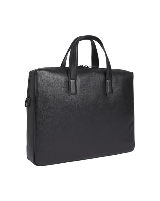 Calvin Klein Schwarze laptoptasche - robust und stilvoll in Black für Herren