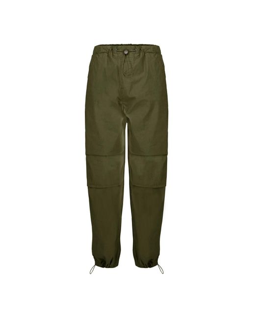 Bomboogie Green Straight Trousers