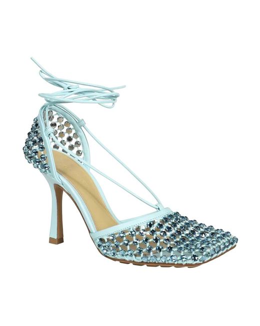 Elegantes decollete zapatos Bottega Veneta de color Blue