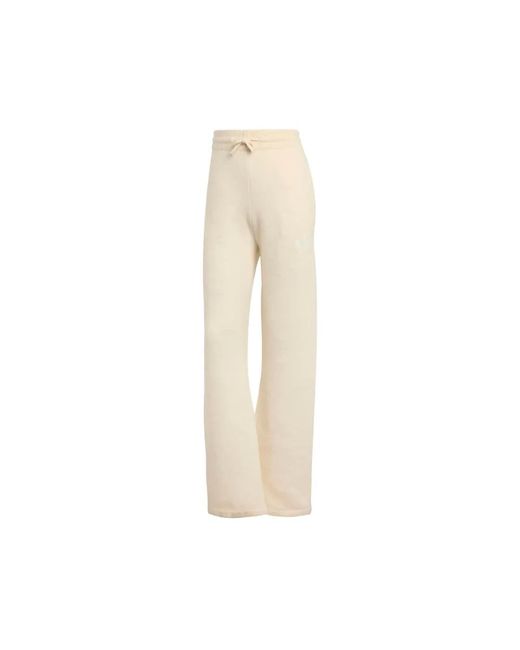 Adidas Fitness ,Katoen Athletic Dept Knitted Pants W in het Natural