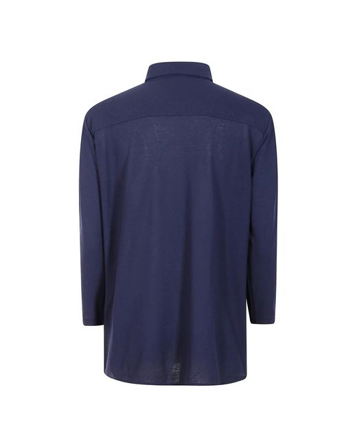 Polo Shirts Zanone en coloris Blue