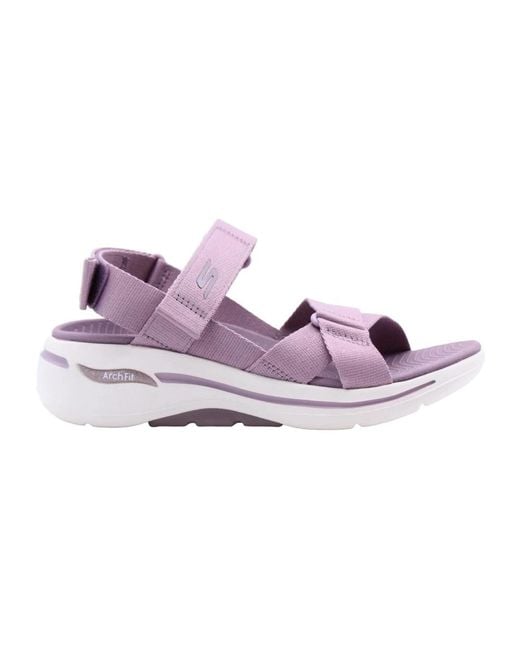 Sandalia elegante collezione pia di Skechers in Purple