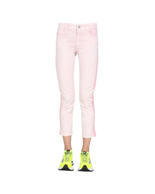 Stella McCartney Pink Straight Jeans