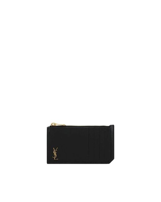 Saint Laurent Black Wallets & Cardholders for men