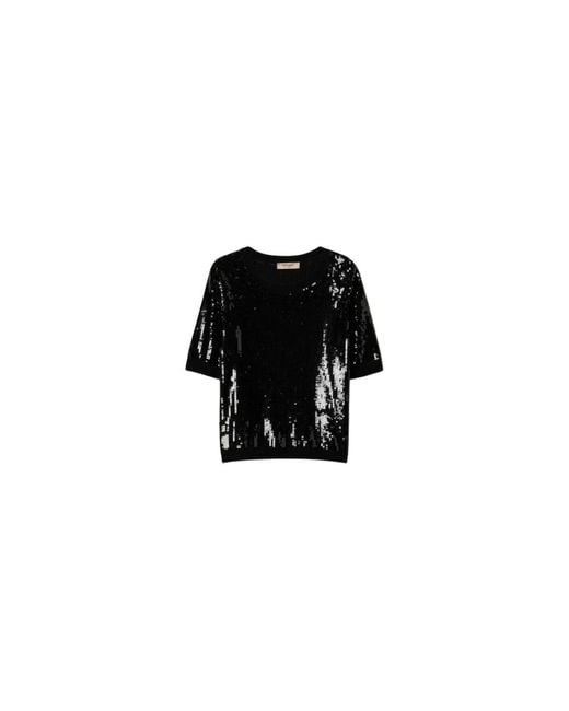 Twinset Black T-Shirts