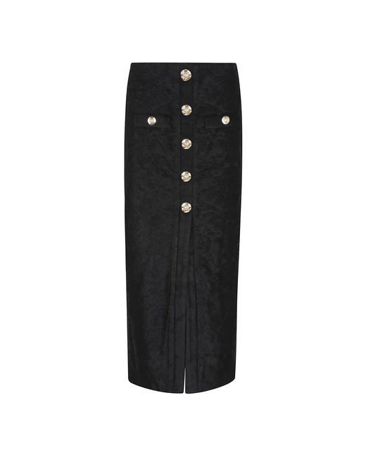 Balmain Midi Skirts in het Black