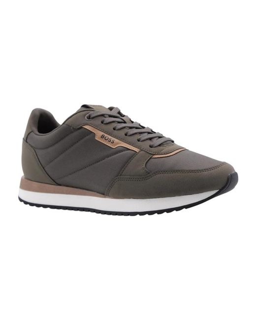 HUGO Gray Sneakers for men