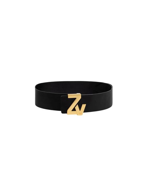 Belts Zadig & Voltaire de color Black