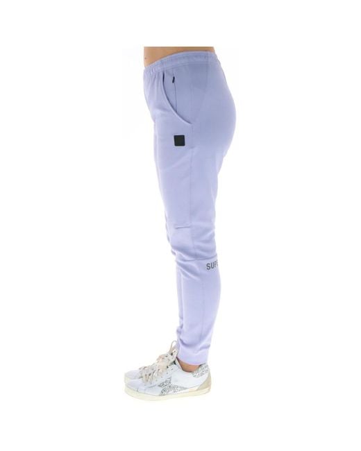 Sweatpants Superdry de color Blue