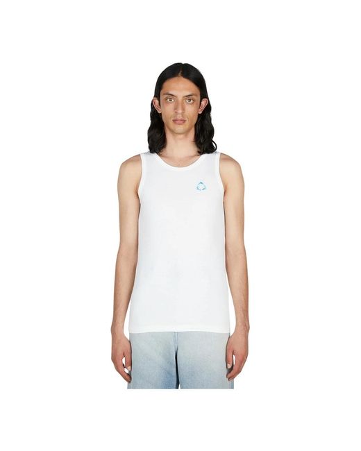 BOTTER White Sleeveless Tops for men
