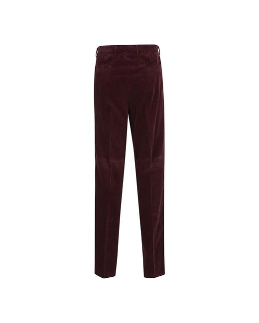 Brunello Cucinelli Slim-Fit Trousers in het Purple voor heren