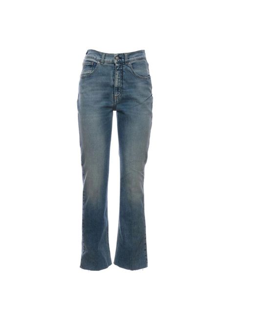 Nine:inthe:morning Blue Boot-Cut Jeans