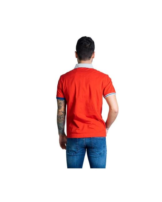 Harmont & Blaine Red Polo Shirts for men