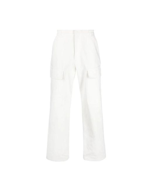 Sky High Farm Weiße high-waist denim hose in White für Herren