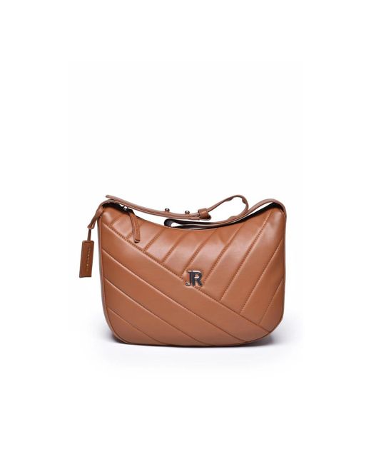 John Richmond Brown Shoulder Bags