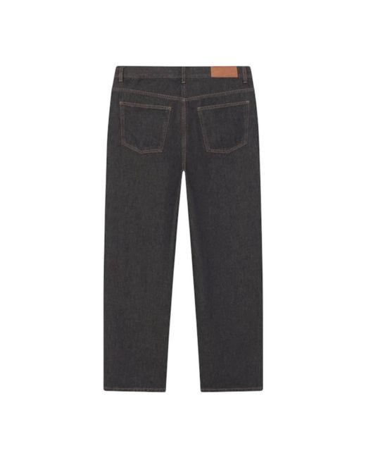 Les Deux Gray Straight Jeans for men