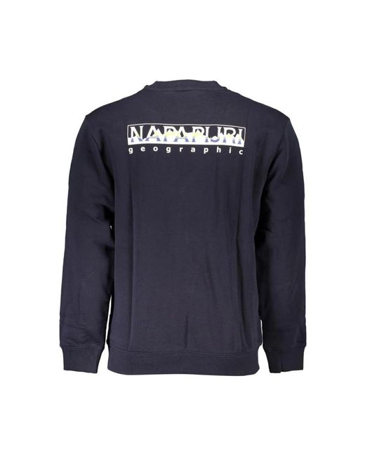 Sweatshirts di Napapijri in Blue da Uomo