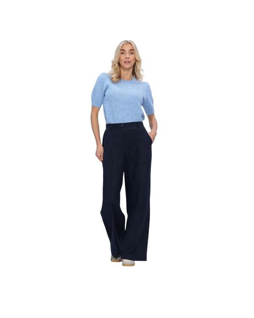 Modström Blue Uzzi Ss Knit