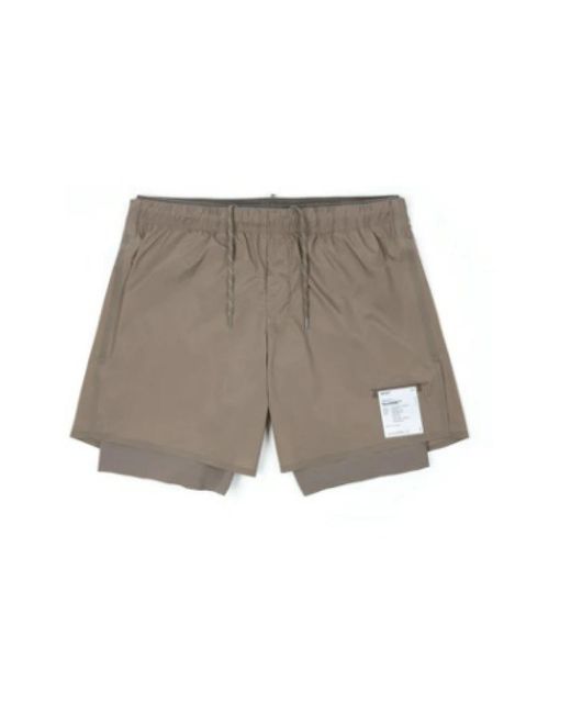 Satisfy Gray Casual Shorts for men