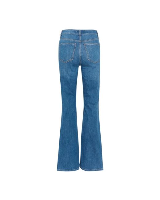 Gestuz Jeans ,Blauw ,Flared Jeans in het Blue