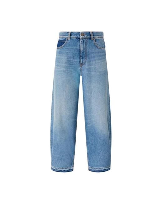 Pinko Blue Cropped Jeans