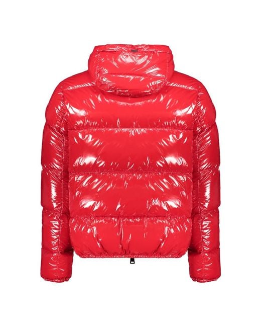 Herno Red Down Jackets for men