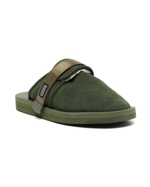 Suicoke Schoenen ,Groen ,Suède Zavo-Mab in het Green