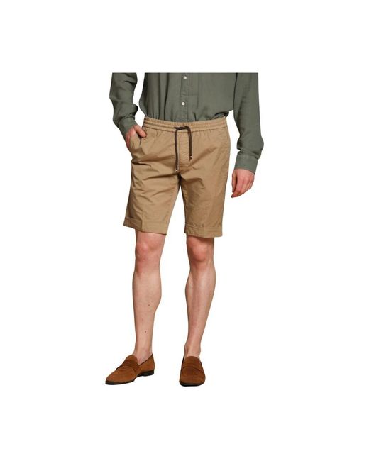 Mason's Bequeme Chino Bermuda Shorts Khaki in Green für Herren