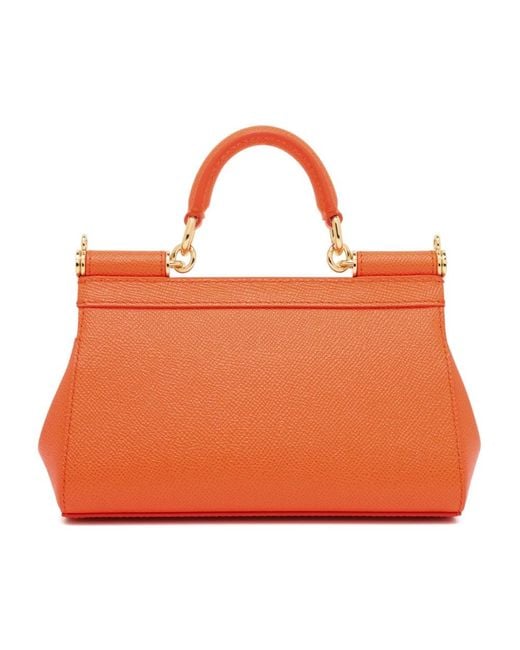 Dolce & Gabbana Orange Handbags