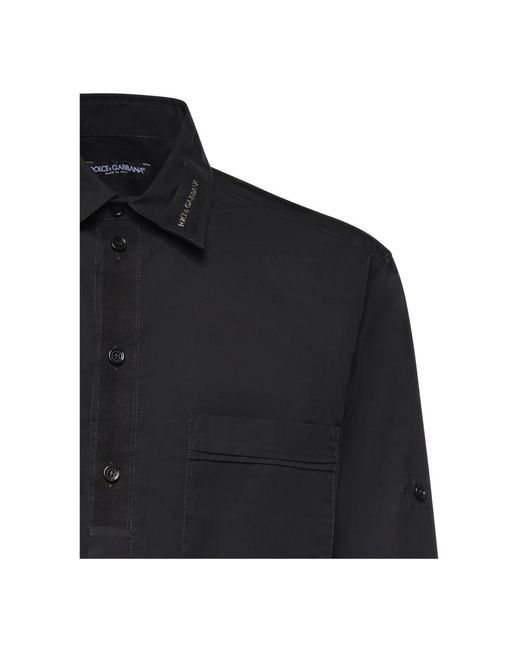 Dolce & Gabbana Black Casual Shirts for men