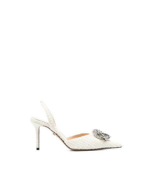 Mach & Mach White Neutrals Shoes