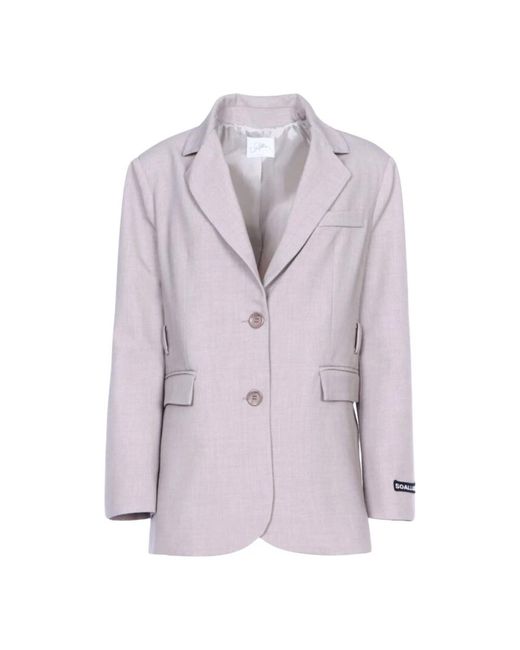 Soallure Purple Blazers