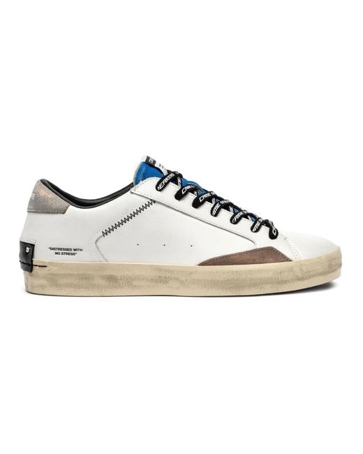 Crime London Sneakers in het White voor heren