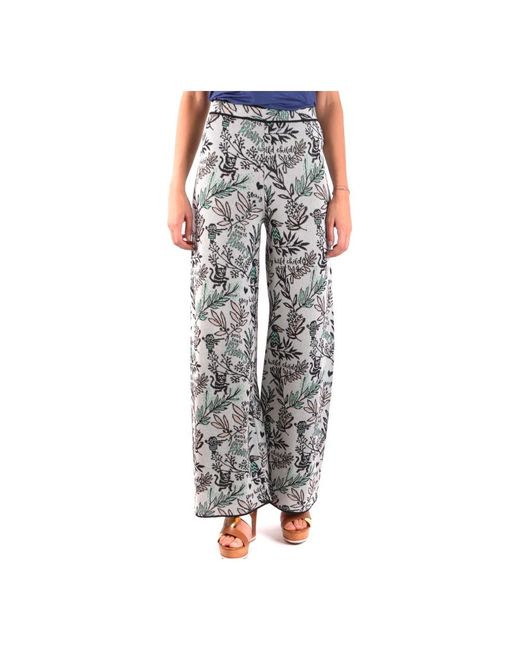 Missoni Gray Wide Trousers