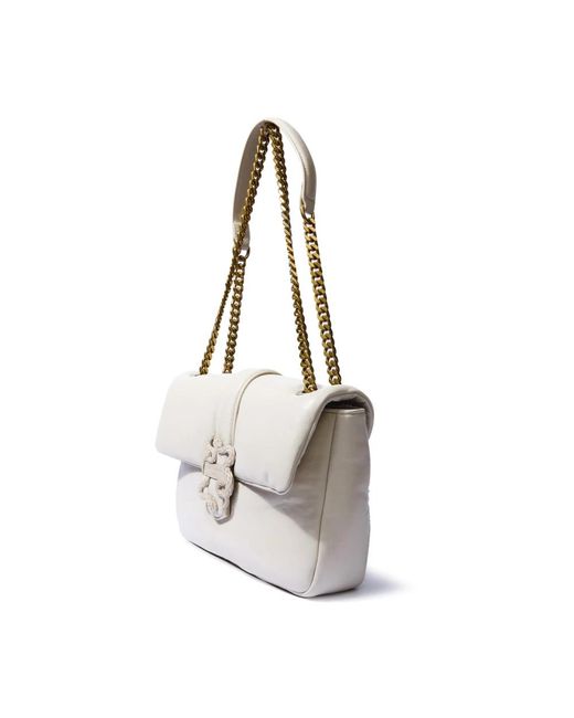 Just Cavalli Gray Shoulder Bags