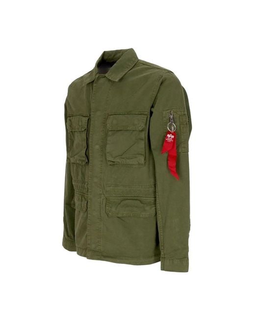 Alpha Industries Green Light Jackets for men