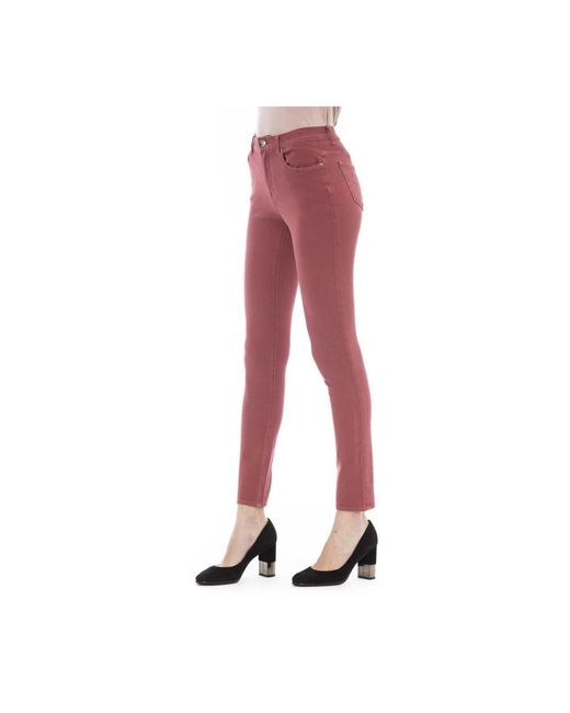 Jacob Cohen Red Skinny jeans