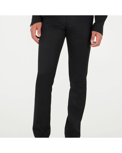 Roberto Cavalli Black Slim-Fit Trousers for men