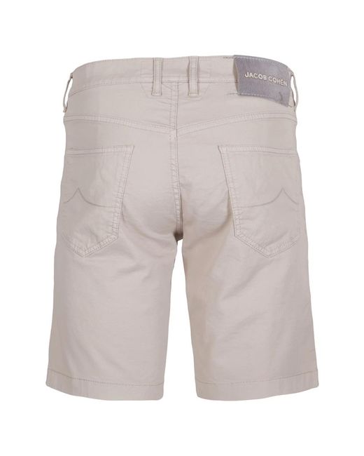 Jacob Cohen Gray Casual Shorts for men