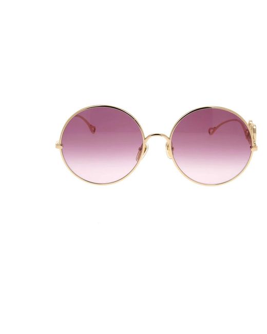 Sunglasses di Chloé in Purple