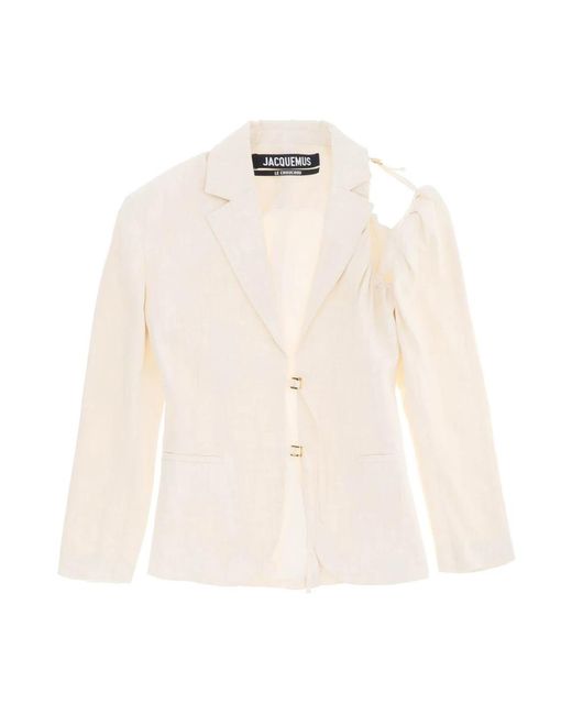 Jacquemus White Blazers