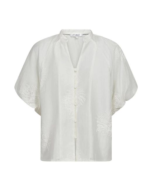 co'couture White Blouses